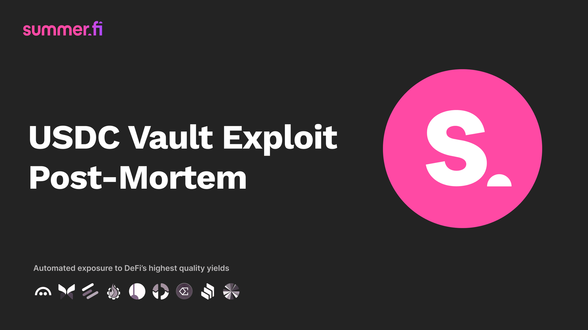 Lazy Summer USDC Vault Exploit Post-Mortem: What Happened and What Comes Next