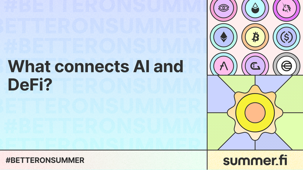 How is AI linked to DeFi?