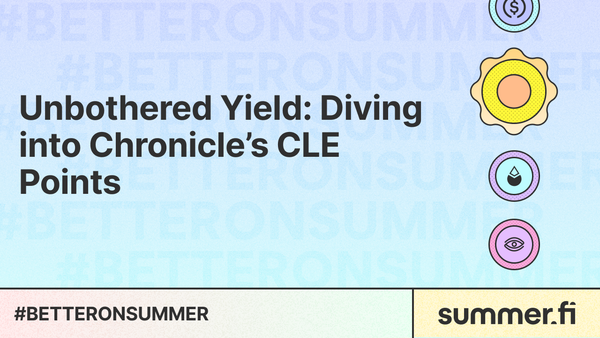 Unbothered Yield: Chronicle - The Oracle Protocol That Could Change Your Portfolio