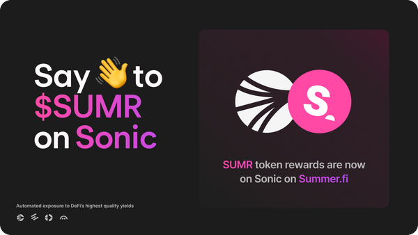 Sonic SUMR Claiming and Bridging Now Live