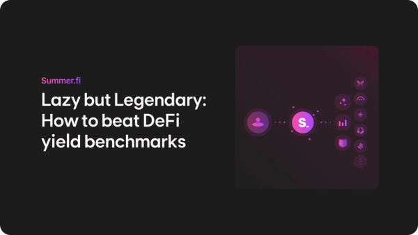 Lazy but Legendary: How the Lazy Summer Protocol Is Quietly Beating DeFi Benchmarks