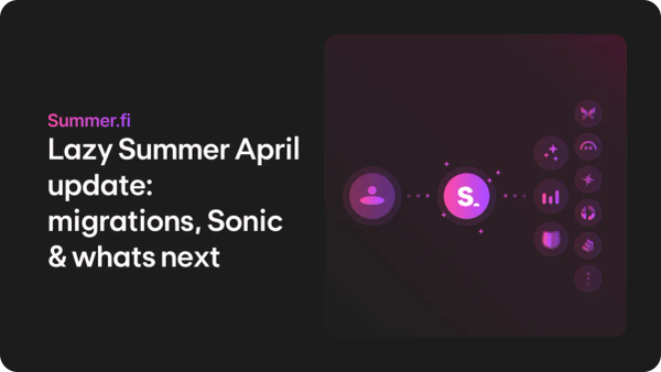 Lazy Summer Protocol · April Dev Update