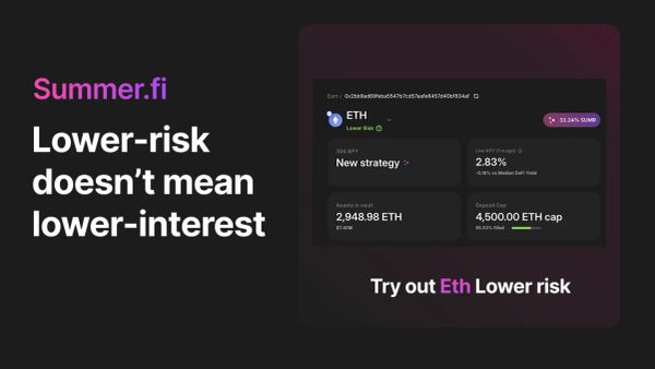 Lower-risk doesn’t mean lower-interest