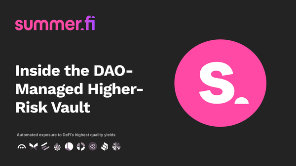 Inside the DAO-Managed Higher-Risk Vault: How WETH Moves Across DeFi’s Leading Lending Markets