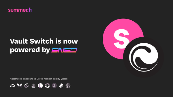 Vault Switch is now powered by Enso