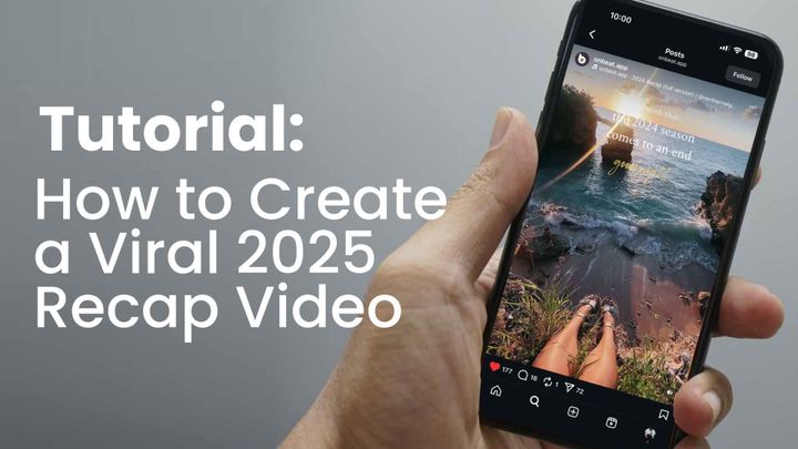 How to Create a Viral 2025 Recap Video for Instagram & TikTok (A Step-by-Step Guide!)