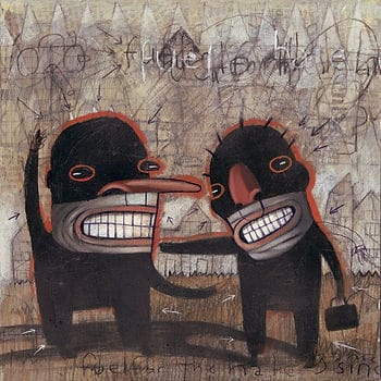 Cover art to Hot Water Music’s “Fuel for the Hate Game"