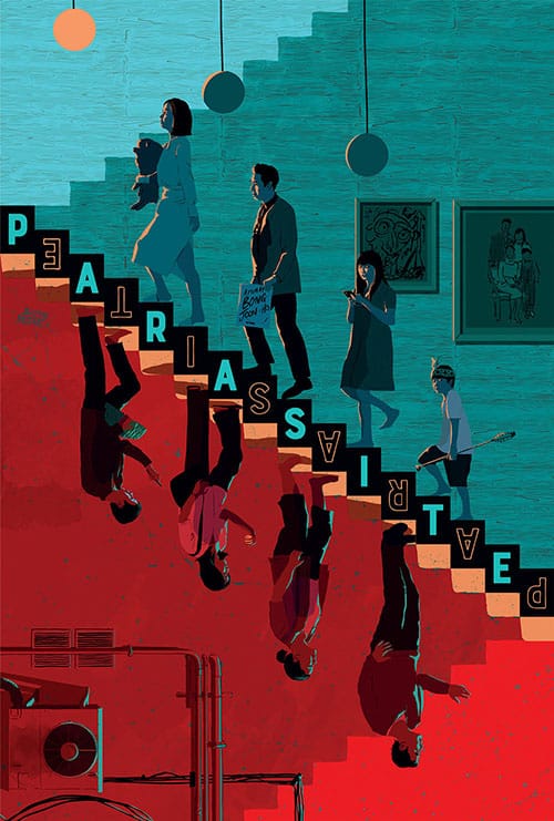 An alternative, illustrated poster for Parasite