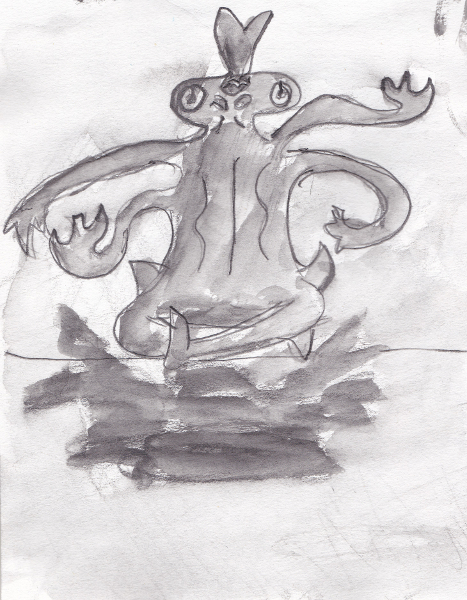 365 Sketch 2015: Meditation