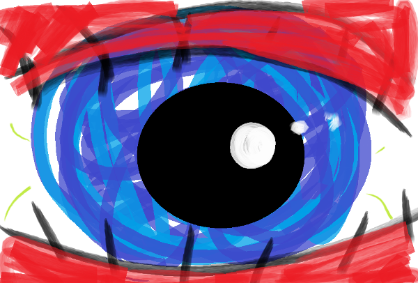 365 Sketch 2015: Day 80: New Comp Eye