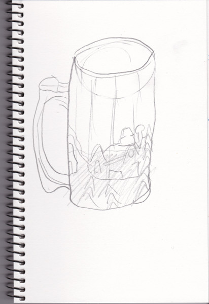 365 Sketch 2015: Day 73: Mug
