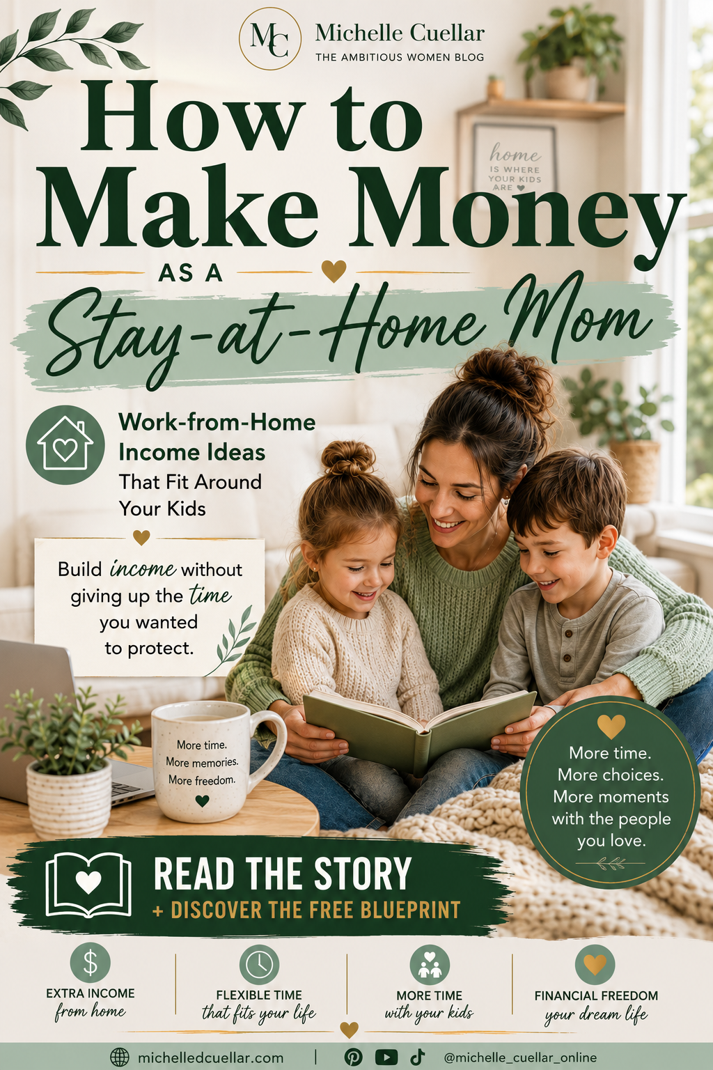 How to Make Money as a Stay-at-Home Mom Work-from-Home Income Ideas Make Money as a Stay-at-Home Mom Side business ideas Affiliate marketing for stay at home moms Financial freedom Time freedom Income stream