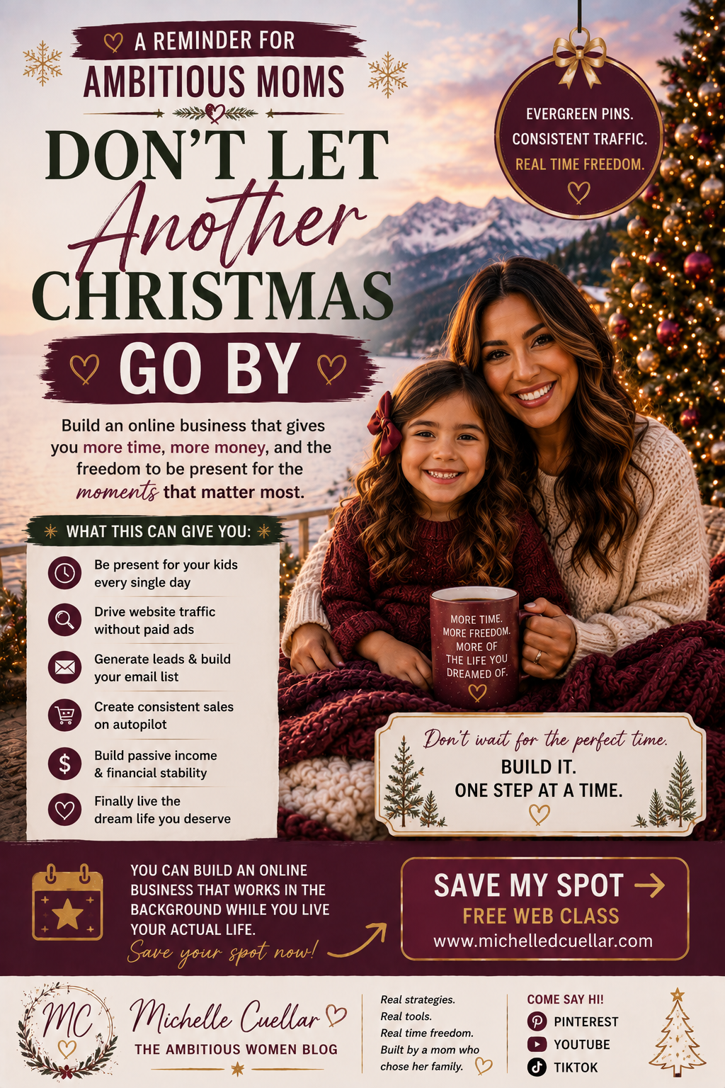 Online business ideas for women over 40 legit work from home for moms ambitious women first time mom make money online time freedom financial freedom more time more money dream life Christmas working mom affiliate marketing online business for mom