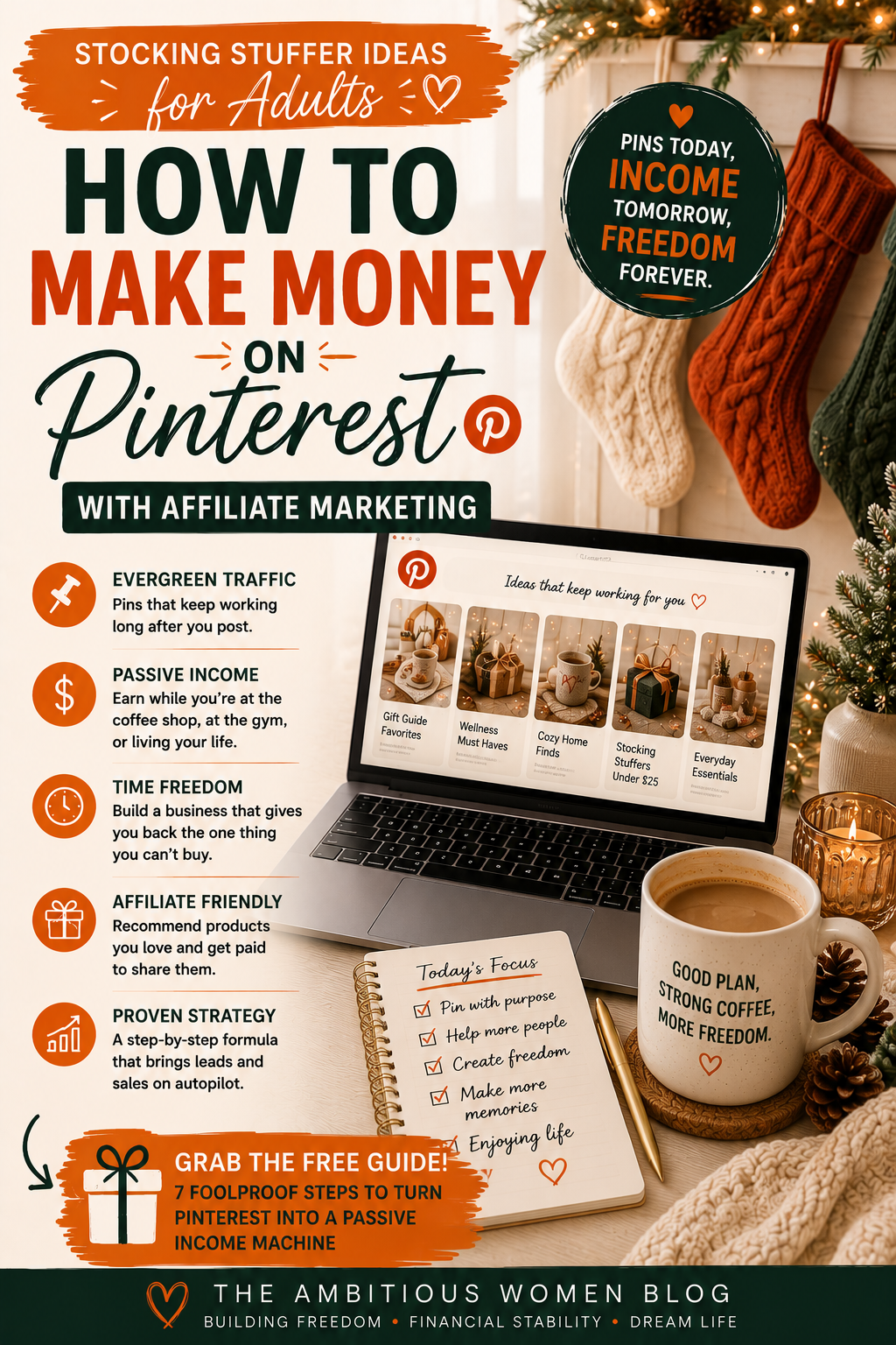 Passive Income, Evergreen Traffic, Time Freedom, Family-First Business, Work-From-Home Lifestyle, Pinterest , Drive Website Traffic, Lead Generation, Affiliate Marketing, Ambitious Women, First time Moms, Online Business, Online Business Ideas