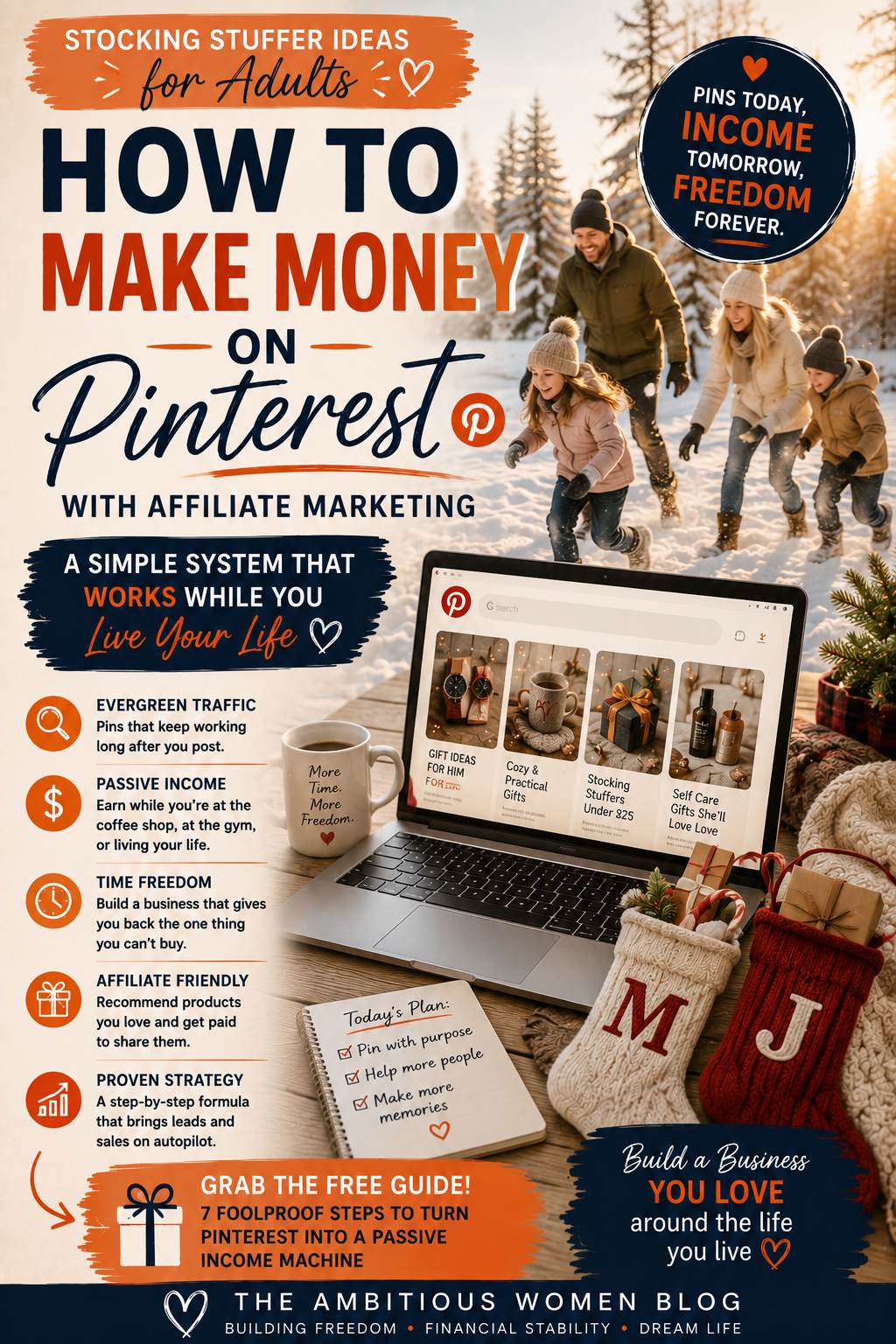Passive Income, Evergreen Traffic, Time Freedom, Family-First Business, Work-From-Home Lifestyle, Pinterest , Drive Website Traffic, Lead Generation, Affiliate Marketing, Ambitious Women, First time Moms, Online Business, Online Business Ideas