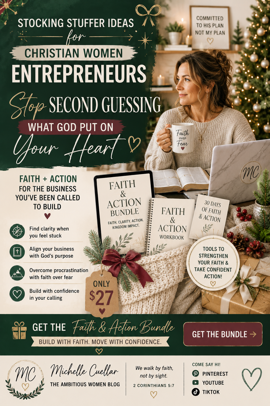 christian woman Ambitious women faith over fear business stocking stuffer ideas women over 40 christian women first time moms kingdom busienss pinterest pinterest marketing tiktok instagram marketing affiliate marketing. financial freedom