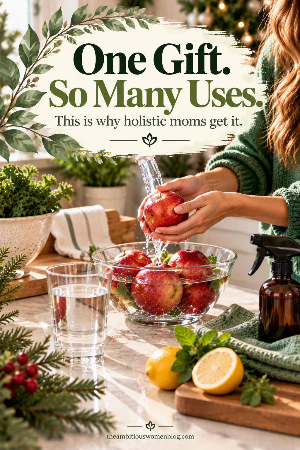 Hydrogen water Low toxic swaps Eco friendly gift ideas Holistic wellness Health and wellness lifestyle Unique gifts Christmas New Year Wellness gifts for mom What are some good wellness gift ideas for a mom Unique Christmas gift ideas low tox gifts