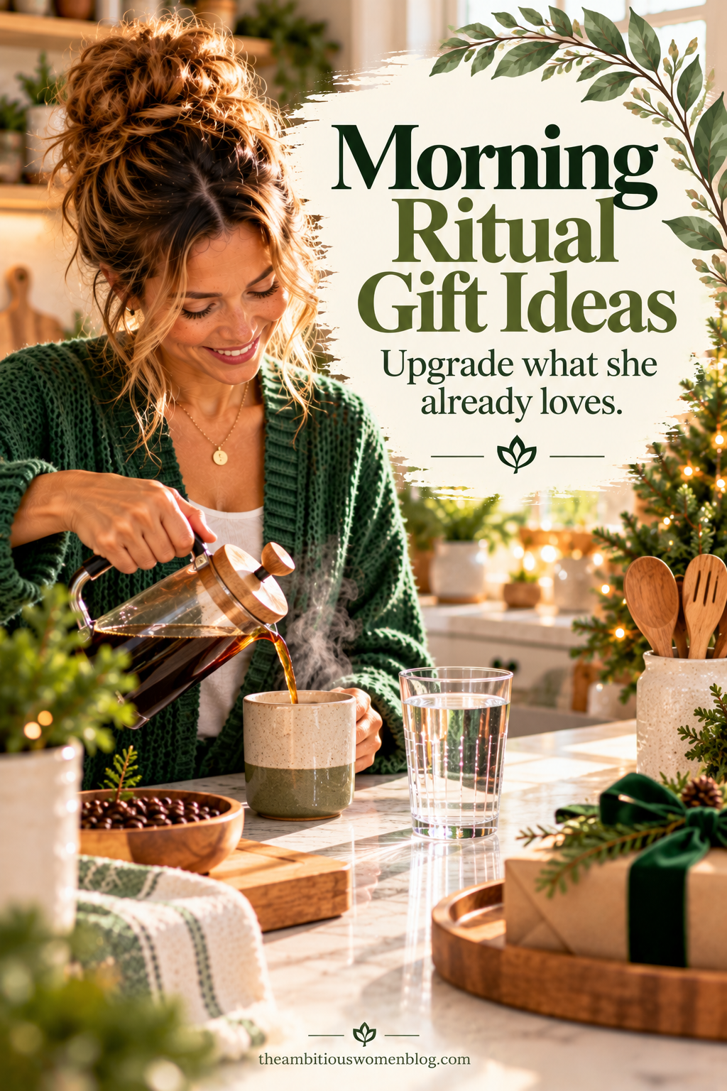 Unique Christmas Gift, Morning Ritual, Hydrogen water, holistic Wellness, hydration, What is the best morning ritual?, Best morning ritual gift ideas health and wellness lifestyle Holistic women Holistic moms unique gifts Christmas wishlist