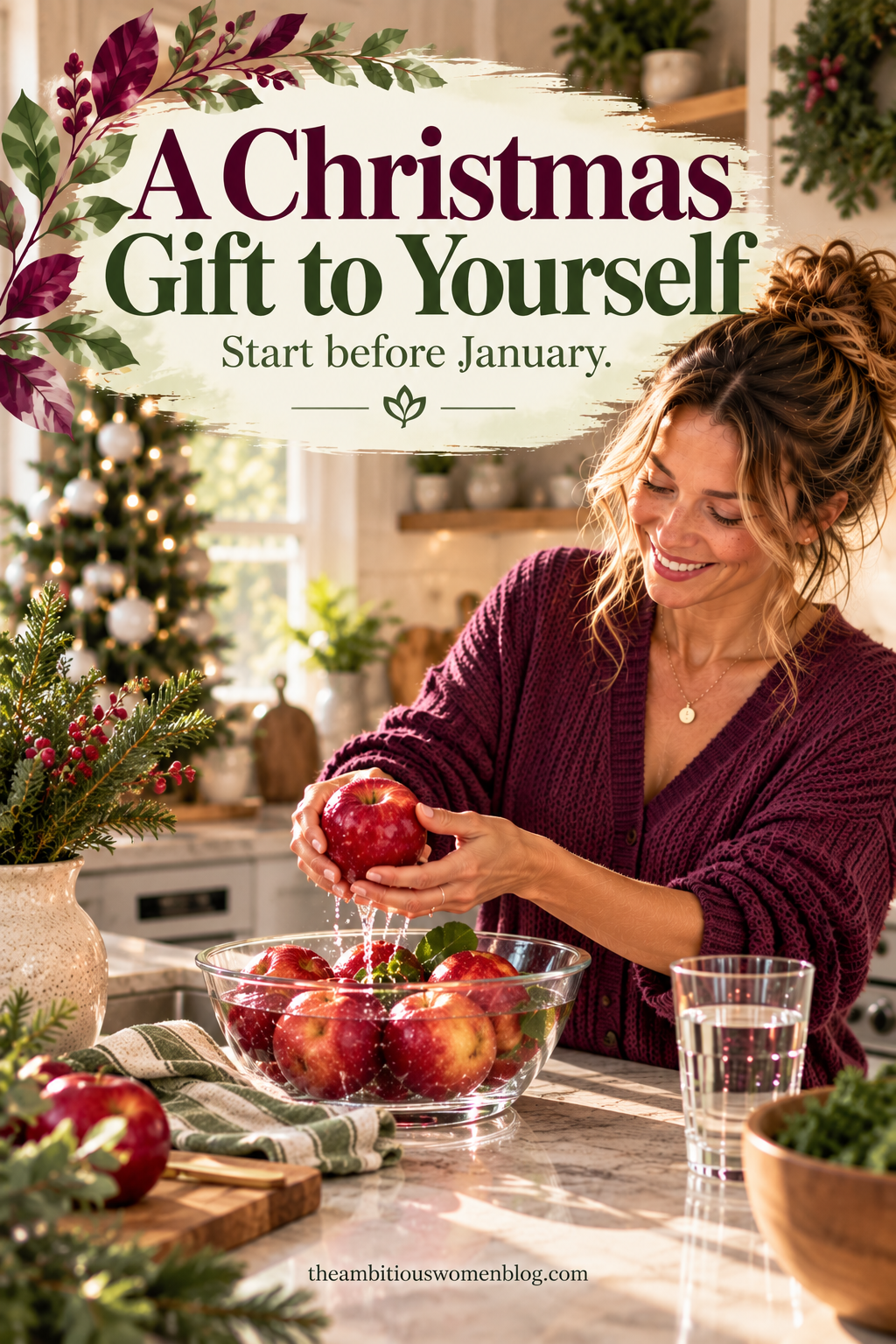 Unique Christmas gift ideas for her New Year's health reset What are some cool and unique Christmas gift ideas What are some non-toxic presents I can give Hydrogen water Holistic wellness Health and wellness lifestyle Holistic woman