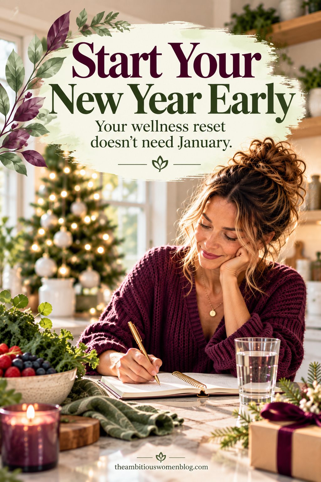 Unique Christmas gift ideas for her New Year's health reset What are some cool and unique Christmas gift ideas What are some non-toxic presents I can give Hydrogen water Holistic wellness Health and wellness lifestyle Holistic woman