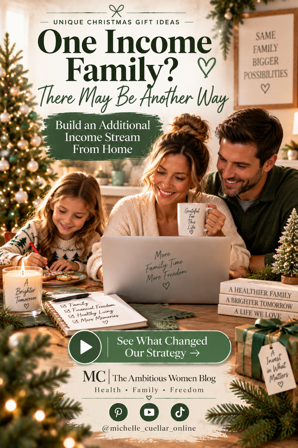 how family with one income households make extra money online How do families make it on one income? How can I make an extra $1000 a month online? Health and wellness affiliate program Affiliate programs that pay the most Financial Freedom