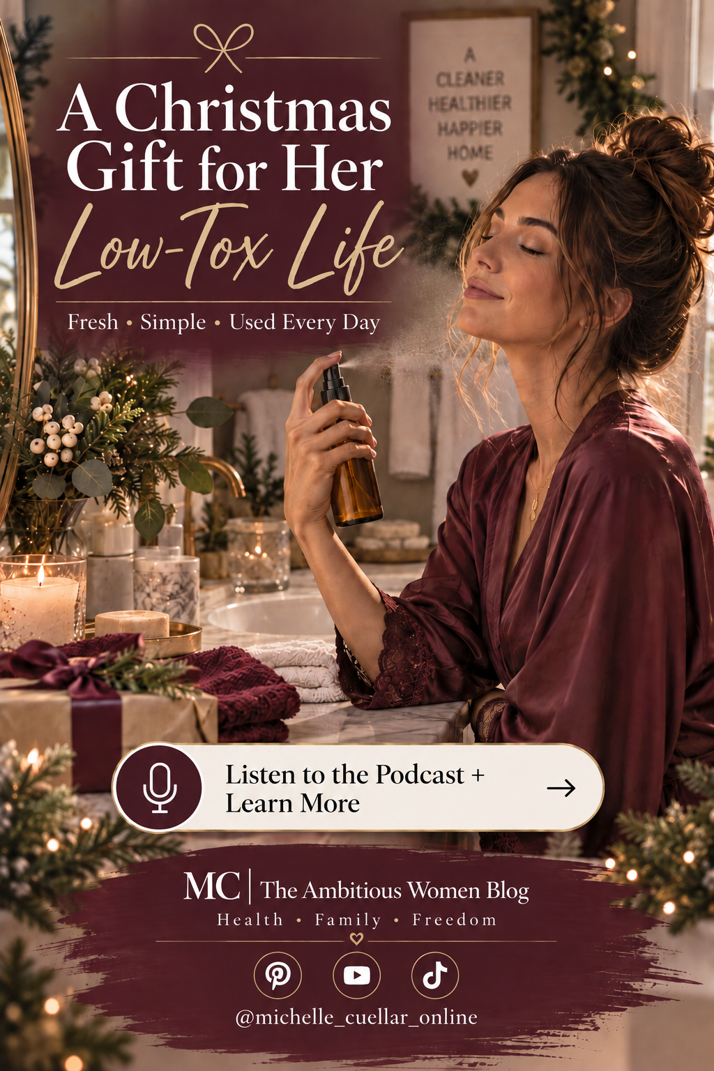 hydrogen water detox water unique christmas gift ideas for a low tox life for her what are some non-toxic presents I can give? non-toxic christmas gifts, the best sustainable and non-toxic holiday gifts ideas health and wellness lifestyle holistic