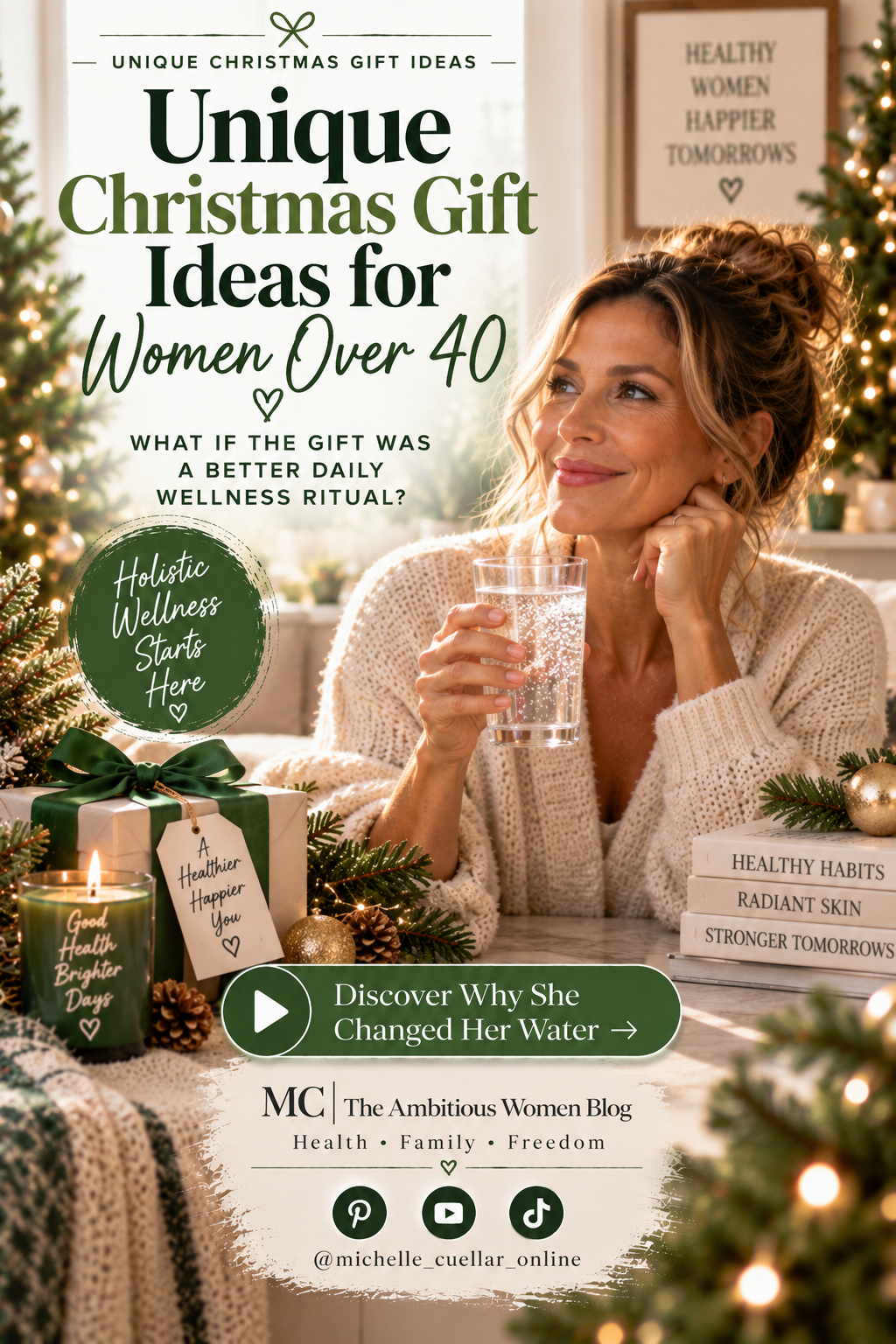 unique Christmas gift ideas for women unique gift ideas for women Christmas what are some unique Christmas gifts for women hydrogen water what are some cool and unique Christmas gift ideas health one of a kind unusual gifts for her holistic wellness lifestyle