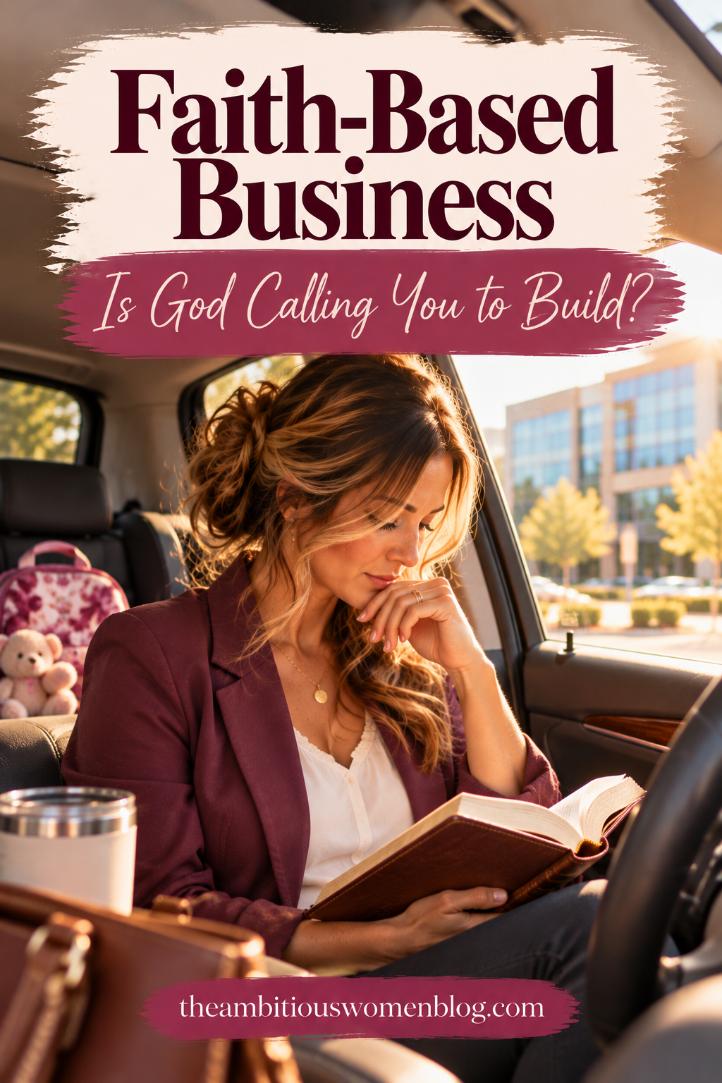 How to know if God is calling you to start a faith-based business as a Christian entrepreneur and Christian woman, for spiritual growth in a faith-filled new year, with a business opportunity or business model to make money online for time freedom