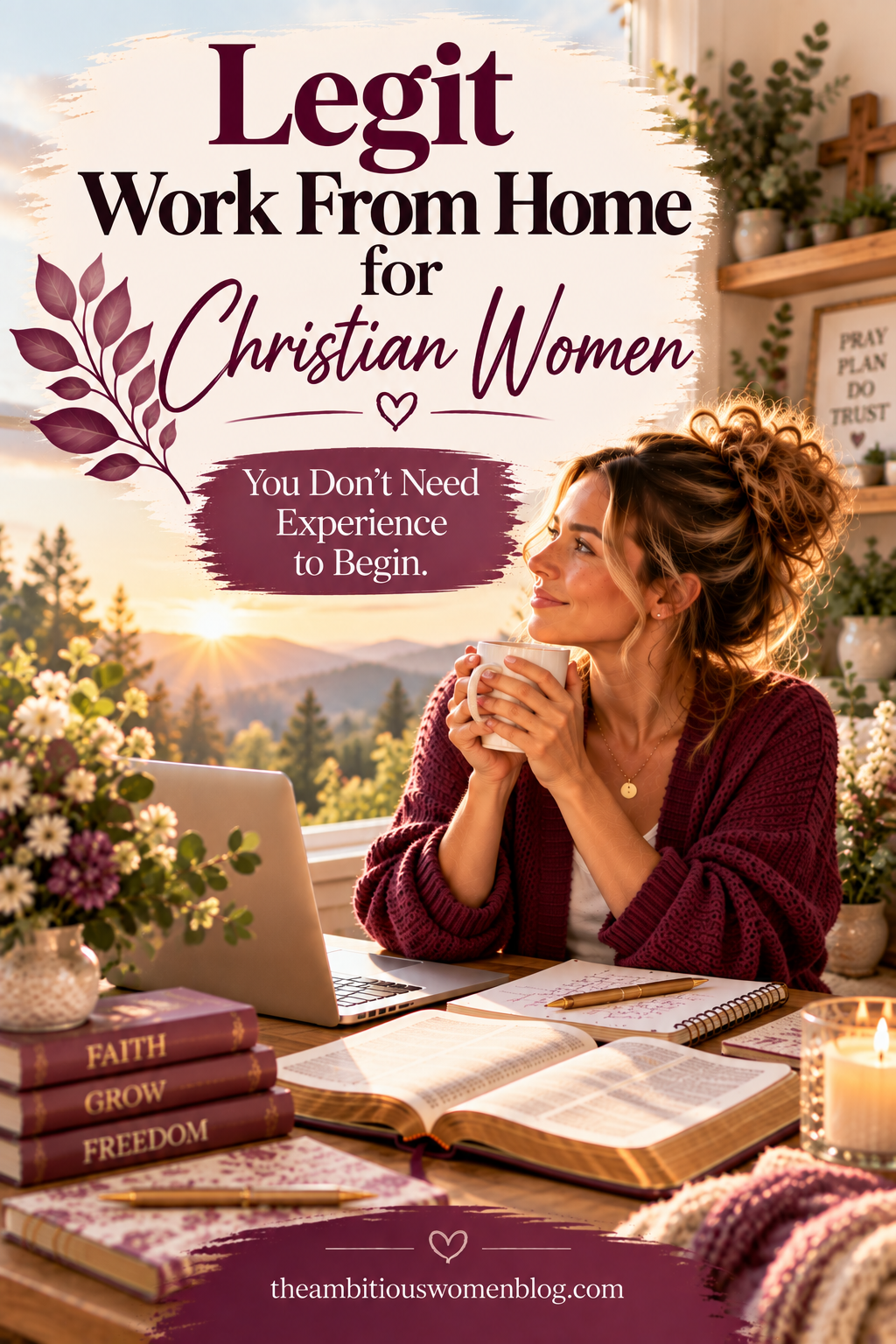 new year spiritual growth for Christian women Christian entrepreneur faith-based business model to make money online faith-based business for time freedom legit work from home for Christian women financial freedom business opportunity ideas..