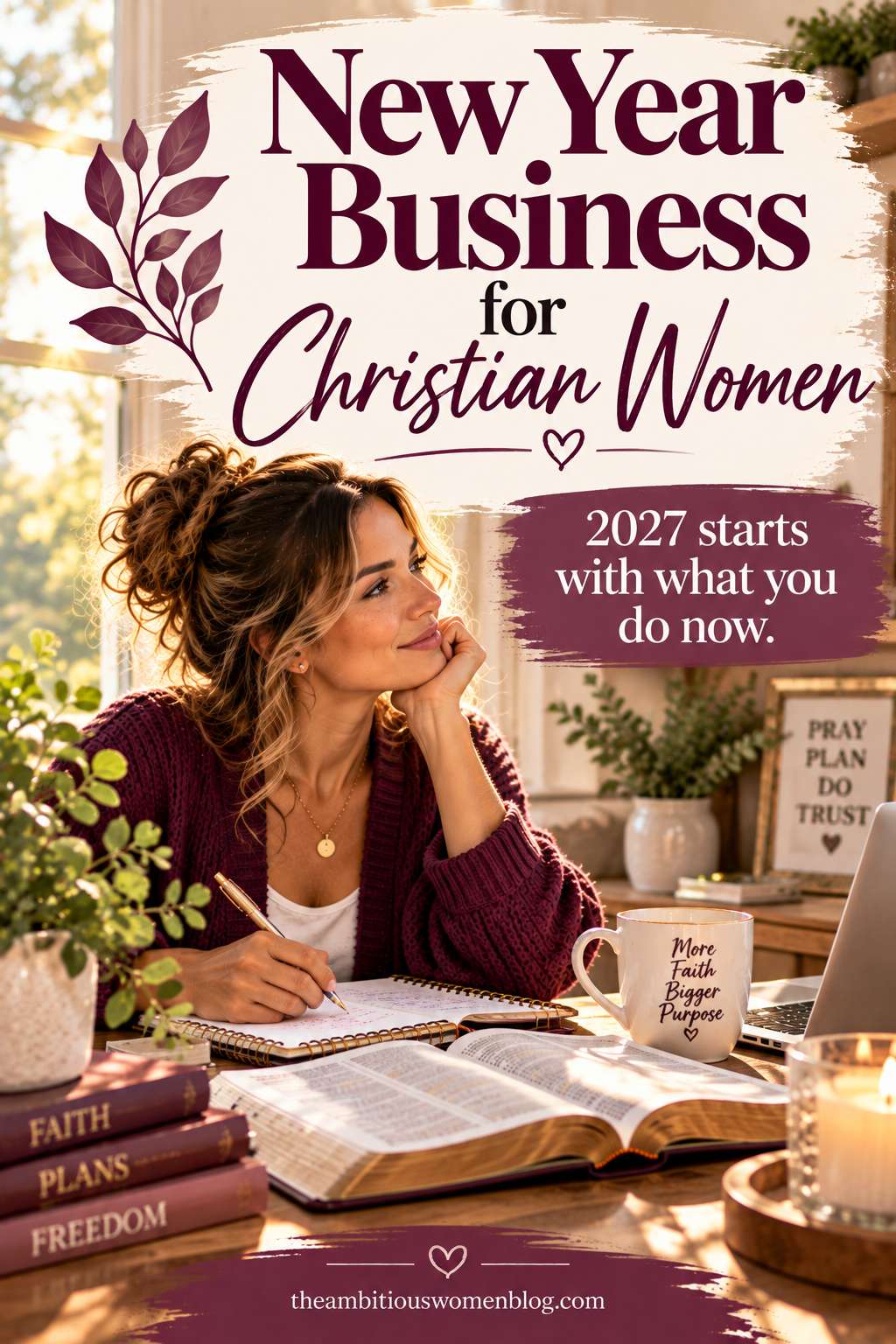new year spiritual growth for Christian women Christian entrepreneur faith-based business model to make money online faith-based business for time freedom legit work from home for Christian women financial freedom business opportunity ideas
