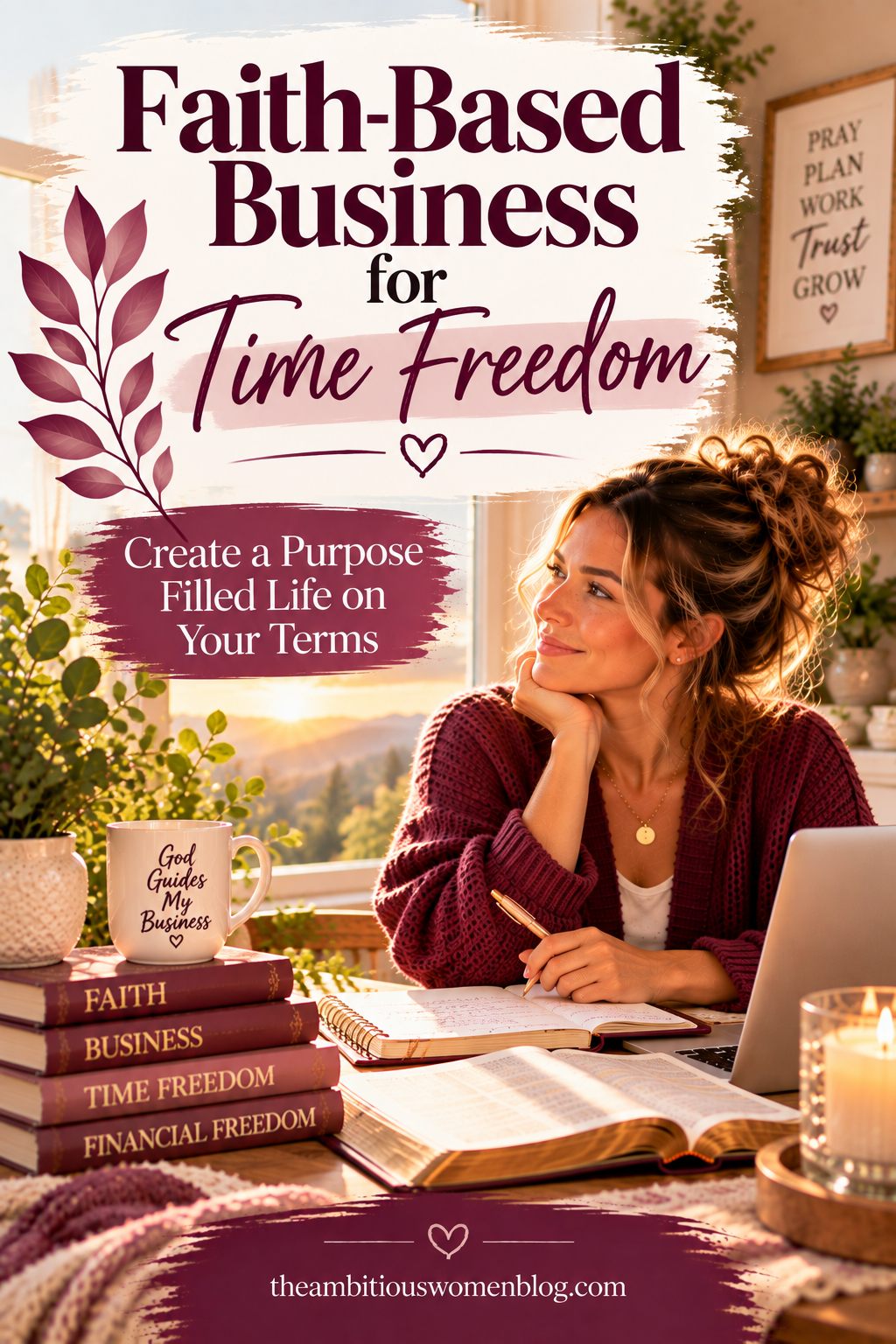 new year spiritual growth for Christian women Christian entrepreneur faith-based business model to make money online faith-based business for time freedom legit work from home for Christian women financial freedom business opportunity ideas