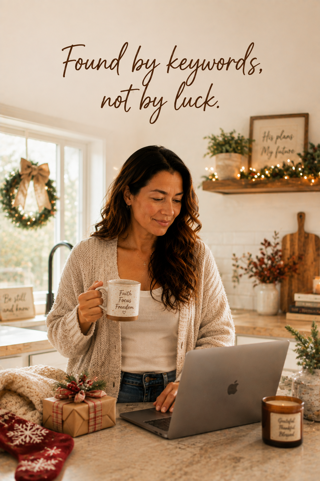 Christian woman pinterest christmas gift ideas stocking stuffer ideas work from home make money online pinterest marketing affiliate marketing content creator creative marketing time freedom