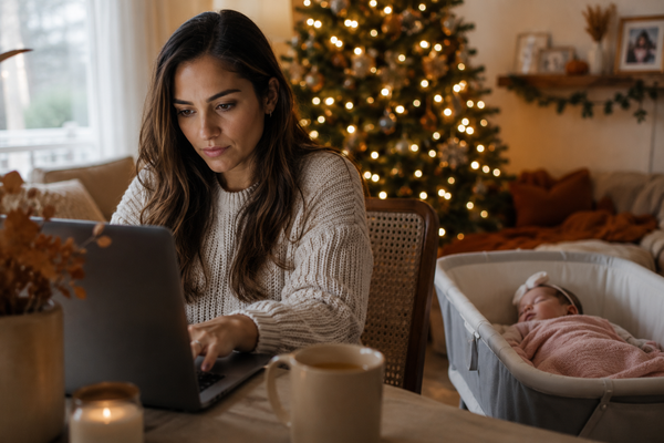 The First Christmas Nobody Warns Ambitious First Time Moms About