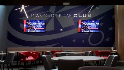 💎 Experience the Premium Sparkle of Nationwide Arena's new Diamond Cellar Club