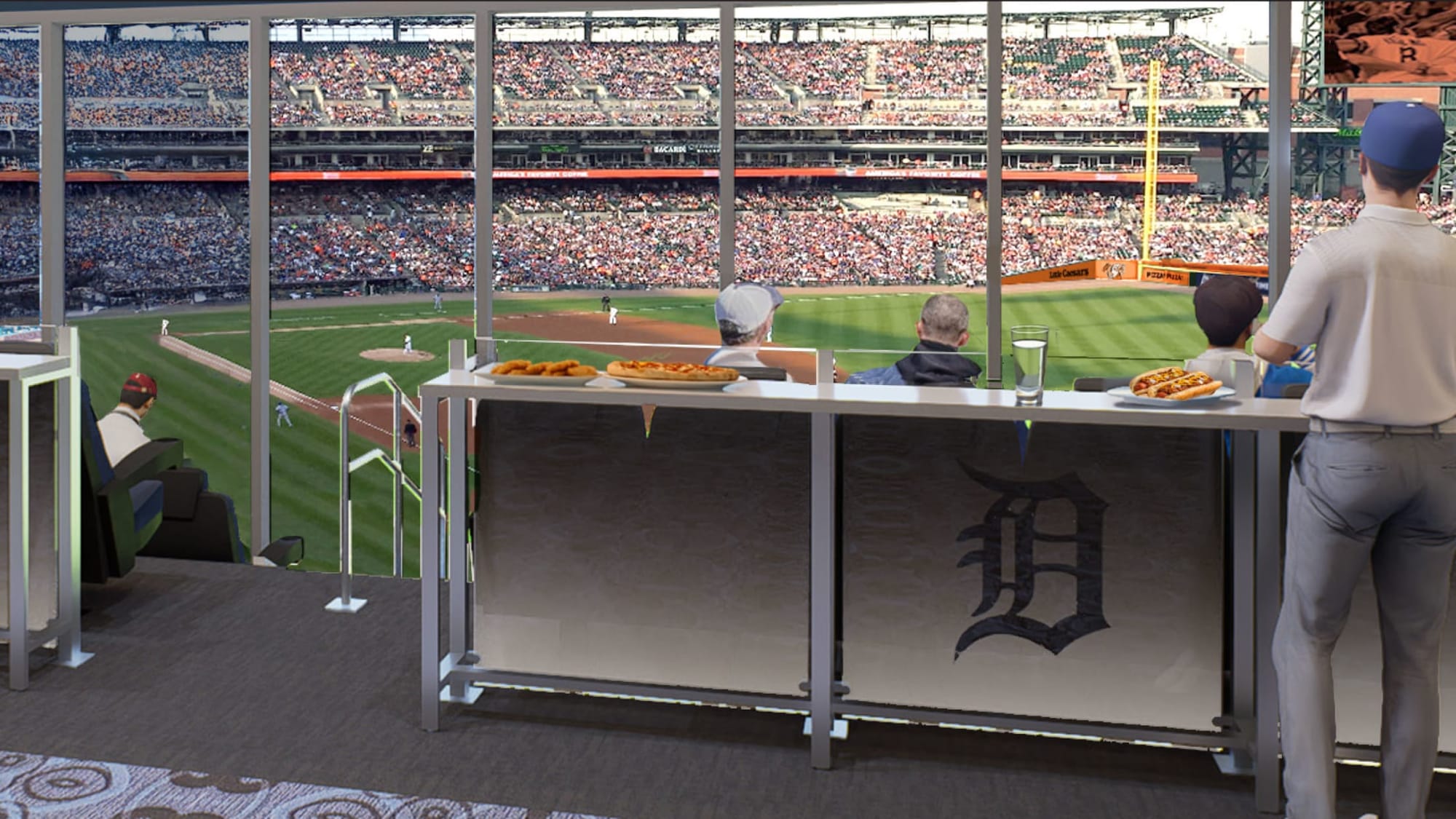 Detroit Tigers Debut New Home Plate Club Premium Seating and Culinary Upgrades