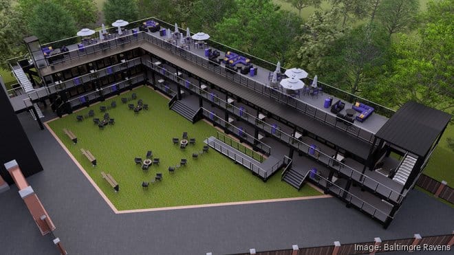Baltimore Ravens Add FlockYard Premium Tailgating Product Outside M&T Bank Stadium