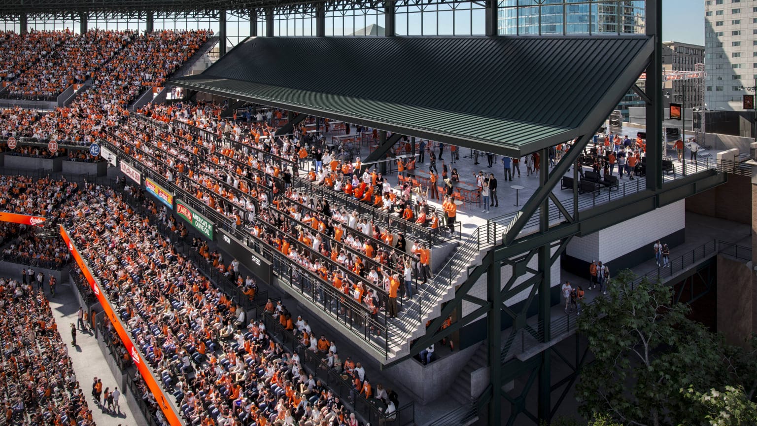 Orioles to Replace 2,000 Camden Yards Seats With Left-Field Social Space