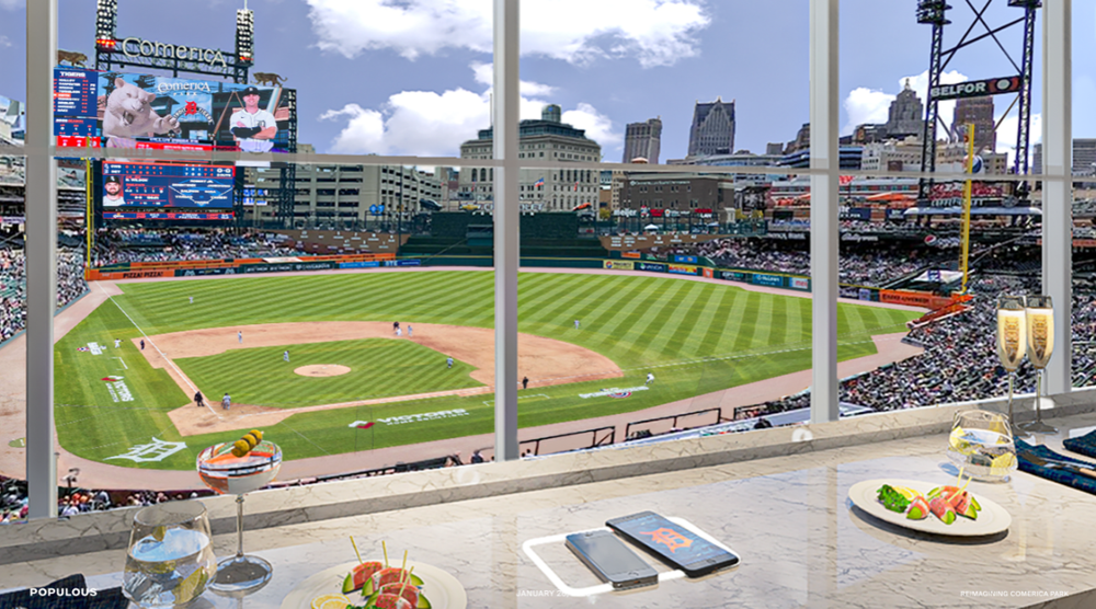 Detroit Tigers Introduce 'The Press Club' at Comerica Park post image