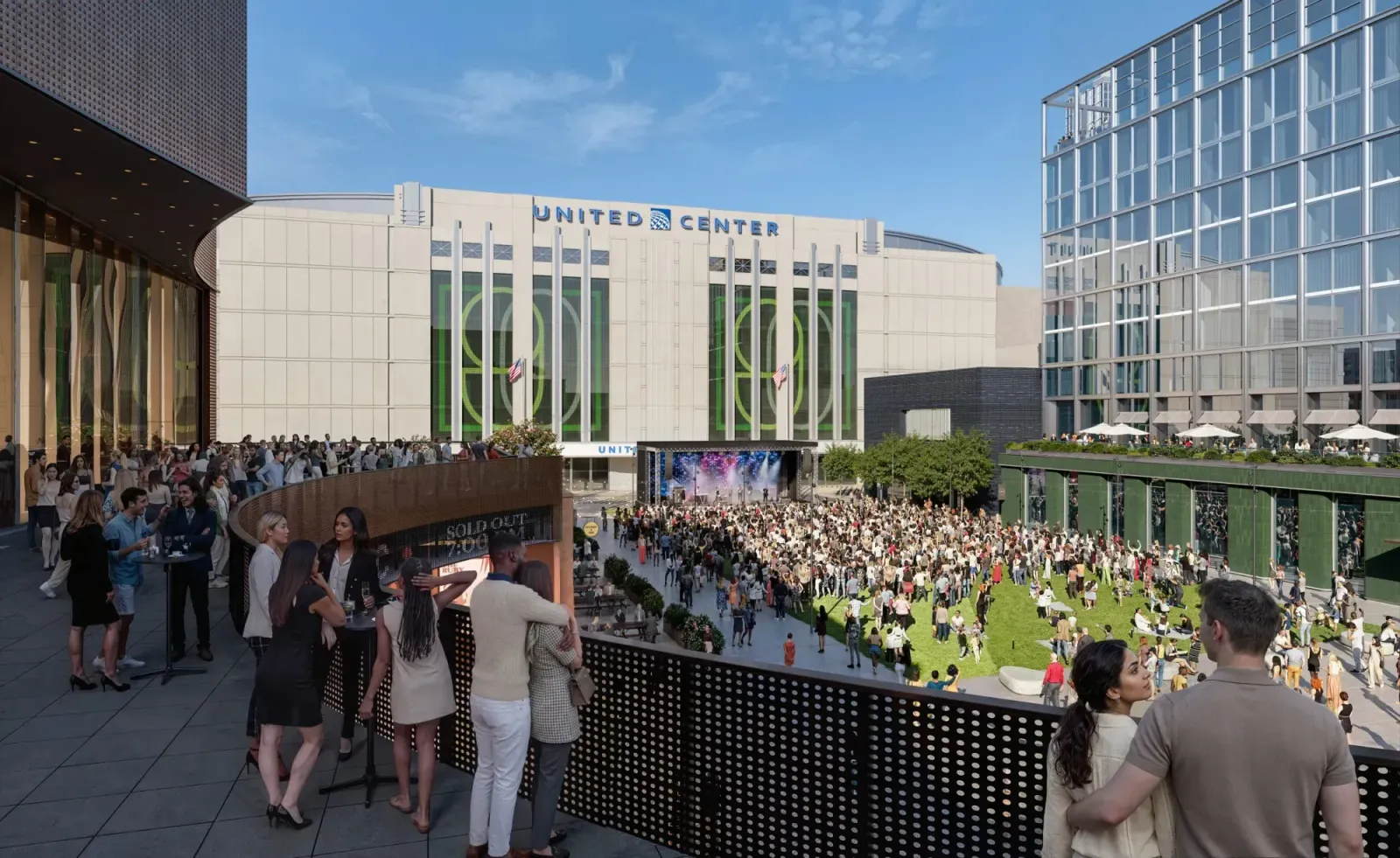 1901 Project Reveals Music Hall Design for United Center Campus post image