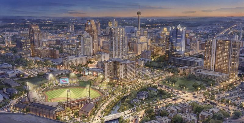 San Antonio Missions Release First Renderings of New $160M Downtown Ballpark post image