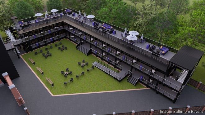 Baltimore Ravens Add FlockYard Premium Tailgating Product Outside M&T Bank Stadium post image