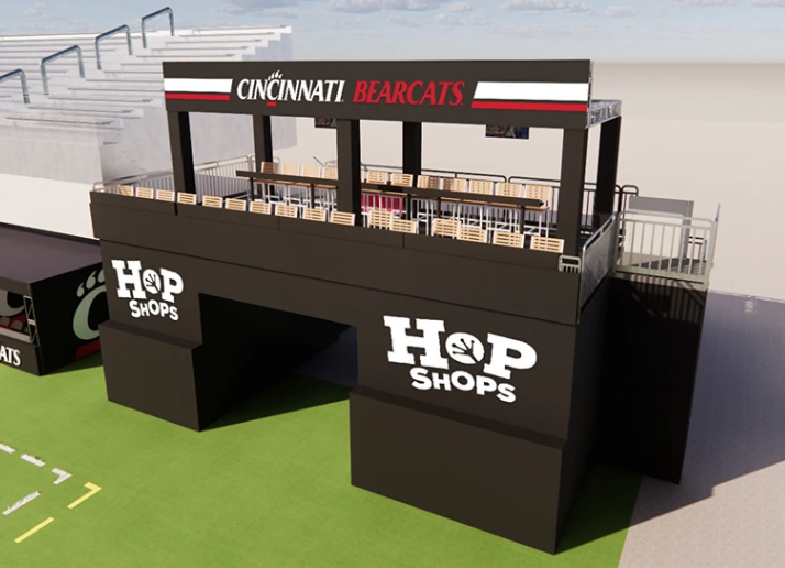 Cincinnati Adds HOP Shops Tunnel Club at Nippert Stadium post image