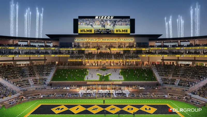 Mizzou Unveils $250 Million North End Zone Transformation at Memorial Stadium post image