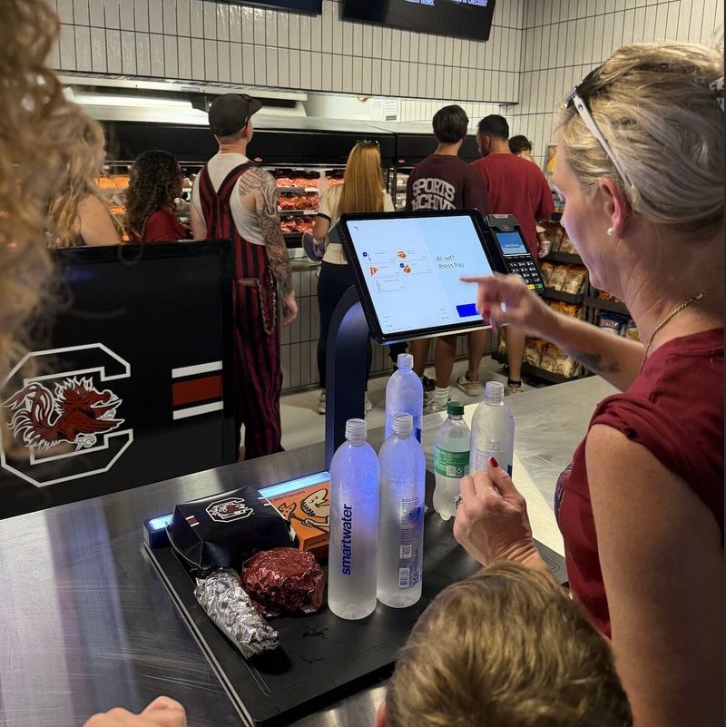 VisioLab Deploys 39 AI Self-Checkout Units at Williams-Brice Stadium post image