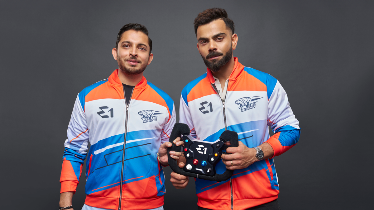 Adi K Mishra, FOUNDER, LSC (left) and Virat Kohli, GLOBAL SPORTS ICON (right)