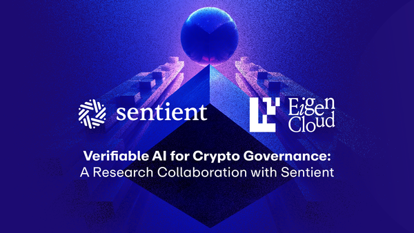 Verifiable AI for Crypto Governance: A Research Collaboration with Sentient