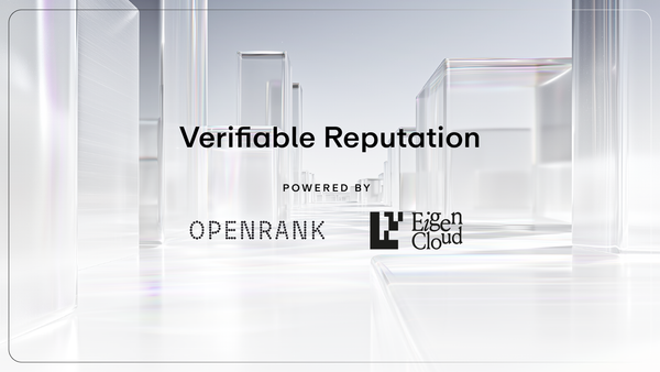 Unlocking Verifiable Reputation with OpenRank and EigenCloud