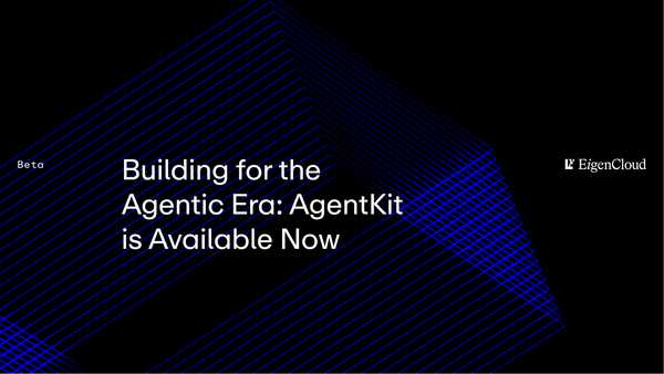 Building for the Agentic Era: AgentKit is Available Now