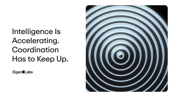 Intelligence Is Accelerating. Coordination Has to Keep Up.