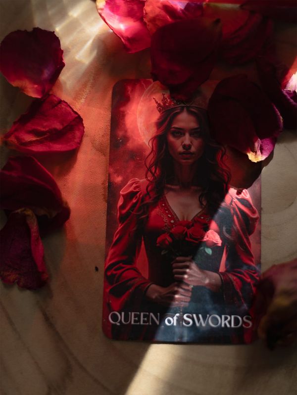 Queen of Swords - When Clarity Becomes a Form of Love